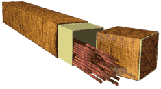 black bamboo sticks pack